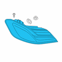 OEM 2020 BMW 840i xDrive Gran Coupe Tail Light Side Panel Led Le Diagram - 63-21-7-445-773