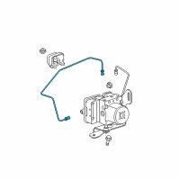 OEM 2005 Jeep Grand Cherokee Line-Brake Diagram - 52089237AD