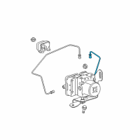 OEM 2005 Jeep Grand Cherokee Line-Brake Diagram - 52089236AD