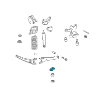 OEM 2008 Ford F-350 Super Duty Spring Seat Diagram - 7C3Z-5A307-AL