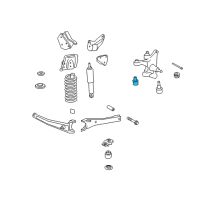 OEM Ford E-250 Econoline Upper Ball Joints Diagram - 8C3Z-3049-B