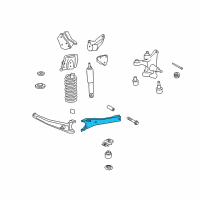 OEM 1999 Ford F-250 Radius Arm Diagram - 7C3Z-3A360-D