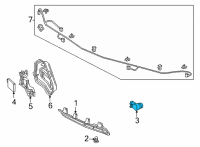 OEM 2022 Acura RDX SENSOR ASSY. *R568P* Diagram - 39680-TZA-J01ZW