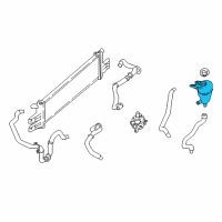 OEM Nissan Rogue Tank Assy-Reservoir Diagram - 21711-4BC0A