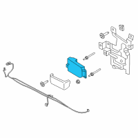 OEM Ford F-350 Super Duty Sensor Diagram - HC3Z-9E731-A