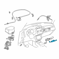 OEM 1999 Toyota RAV4 Module Diagram - 88240-0W022