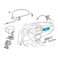 OEM Toyota RAV4 Computer Assy, Cruise Control Diagram - 88240-42010