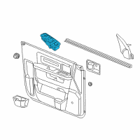 OEM Ram 1500 Switch-Front Door Diagram - 68148893AB