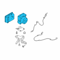 OEM Ford EcoSport ABS Control Unit Diagram - GN1Z-2B373-D