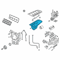 OEM Ram 1500 Classic Pan-Engine Oil Diagram - 4893207AA