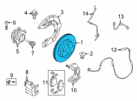 OEM BMW 230i xDrive BRAKE DISC, LIGHTWEIGHT, VENT Diagram - 34-20-6-883-980