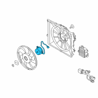 OEM Kia Forte Koup Motor-Radiator Cooling Diagram - 25386A2000