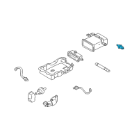 OEM 2007 Kia Sedona Canister Close Purge Solenoid Valve Diagram - 3143029200