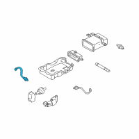 OEM 2007 Hyundai Tucson Sensor Assembly-Oxygen, LH Diagram - 39210-37533