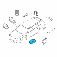 OEM 2016 Lincoln MKT Module Diagram - HA8Z-15604-B