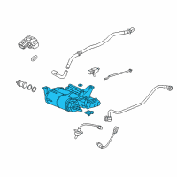 OEM 2020 Honda Civic Canister Set Diagram - 17011-TBA-L01