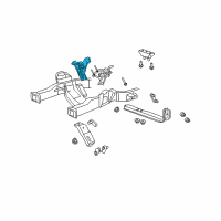 OEM 2001 Ford E-150 Econoline Front Mount Diagram - F7UZ-6038-DC