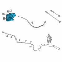 OEM 2021 Jeep Cherokee CANISTER-Vapor Diagram - 68080835AJ