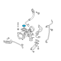 OEM 2014 Ford Escape Turbocharger Gasket Diagram - BM5Z-9450-A