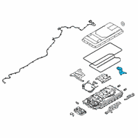 OEM 2021 Ford Explorer Rear Bracket Diagram - L1MZ-10C674-A