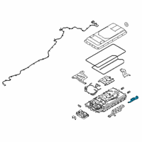 OEM 2022 Ford Police Interceptor Utility Rear Bracket Diagram - L1MZ-10C674-D