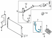 OEM 2020 Hyundai Sonata Hose-Discharge Diagram - 97762-L0000