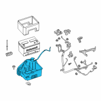 OEM 2014 Ford F-150 Battery Tray Diagram - CL3Z-10732-A