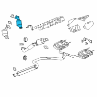 OEM Buick Preconverter Diagram - 20965398