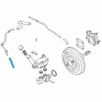 OEM Nissan Juke Hose-Booster Diagram - 47474-BV80A