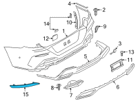 OEM 2020 BMW 840i xDrive Reflector, Rear Left Diagram - 63-17-7-445-783