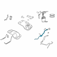 OEM 2011 Ford Escape Filler Pipe Diagram - CL8Z-9034-B