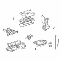 OEM 2005 Scion xB Intake Manifold Gasket Diagram - 2227121040