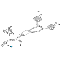 OEM 2021 Ford Explorer Support Bracket Diagram - L1MZ-5K291-D