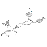 OEM 2021 Ford Explorer Rear Bracket Diagram - L1MZ-5K291-L