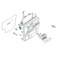 OEM Kia Switch Assembly-Folding Diagram - 935404D001