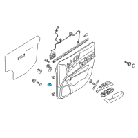 OEM 2007 Kia Sedona Switch Assembly-Fuel Filler Diagram - 935904D010CS