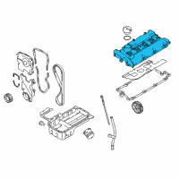 OEM Kia Sportage Cover Assembly-Head Cylinder Diagram - 2240023841