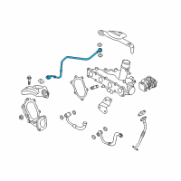 OEM 2011 Kia Sportage Pipe-Oil Feed Diagram - 282402G400