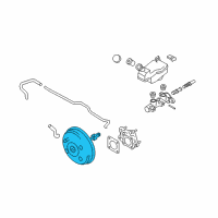 OEM Nissan Cube Master Vacuum Assembly Diagram - D7210-1FC1A