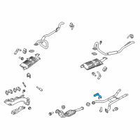 OEM Ford Crown Victoria Damper Diagram - 6W1Z-5F240-AA