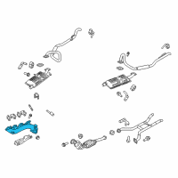 OEM 2008 Ford Crown Victoria Manifold Diagram - 4W7Z-9431-AA