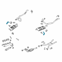 OEM 2007 Ford Crown Victoria Hanger Diagram - 3W1Z-5A205-AA