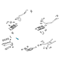 OEM Mercury Damper Diagram - 4W1Z-5F240-AA