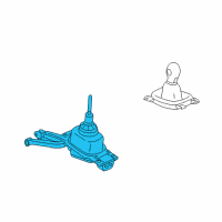 OEM 2015 Chevrolet Camaro Shifter Diagram - 24262745