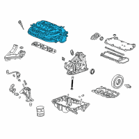 OEM 2012 Acura MDX Manifold Complete , In Diagram - 17160-RYE-A10