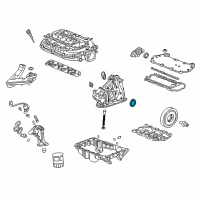 OEM Acura ZDX Oil Seal, 41X56X7 Diagram - 91212-RP6-A01