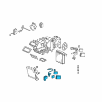OEM Acura MDX Valve Assembly, Expansion Diagram - 80221-STX-A01
