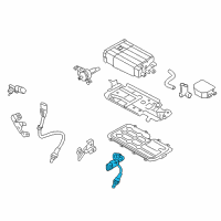 OEM 2016 Hyundai Genesis Sensor Assembly-Oxygen, Rear(LH) Diagram - 39210-3F120