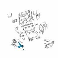 OEM 2006 Chrysler Crossfire Jack Diagram - 5099211AA