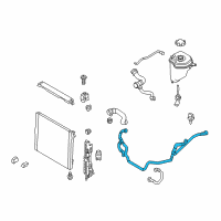 OEM 2012 BMW X6 Inlet Hose Diagram - 17-12-7-576-371